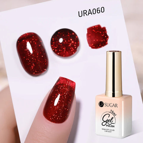 UR SUGAR 15ml Fiber Rubber Base Gel for Nail Repair