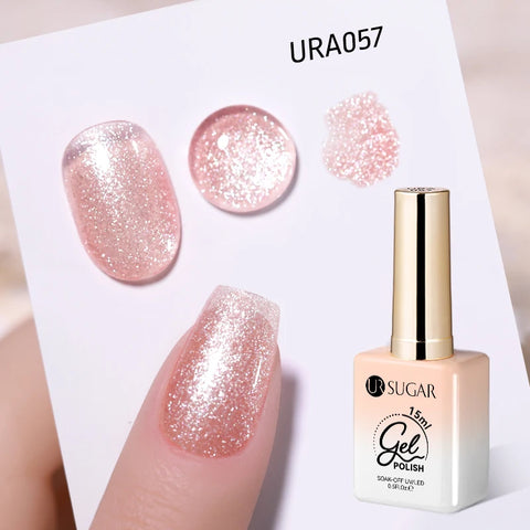 UR SUGAR 15ml Fiber Rubber Base Gel for Nail Repair