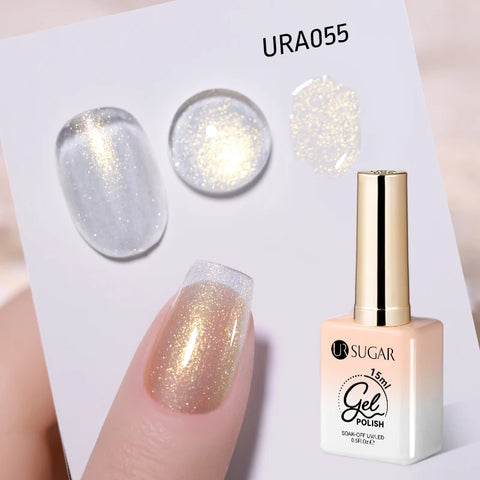 UR SUGAR 15ml Fiber Rubber Base Gel for Nail Repair