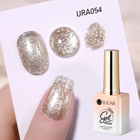 UR SUGAR 15ml Fiber Rubber Base Gel for Nail Repair