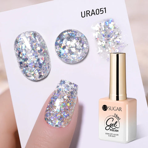 UR SUGAR 15ml Fiber Rubber Base Gel for Nail Repair