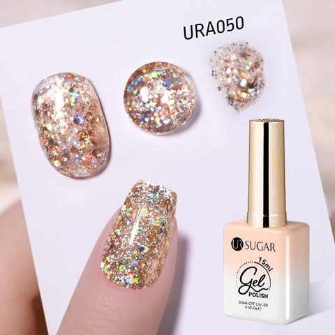 UR SUGAR 15ml Fiber Rubber Base Gel for Nail Repair