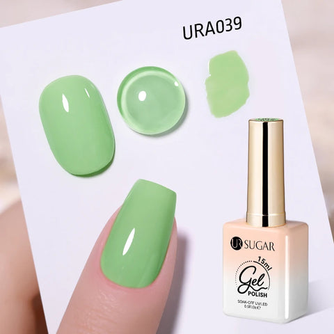 UR SUGAR 15ml Fiber Rubber Base Gel for Nail Repair