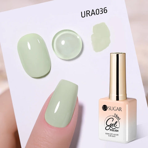 UR SUGAR 15ml Fiber Rubber Base Gel for Nail Repair