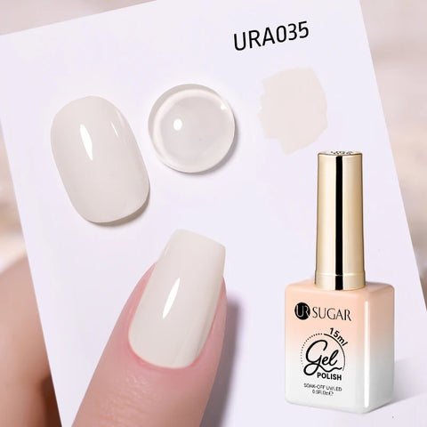 UR SUGAR 15ml Fiber Rubber Base Gel for Nail Repair