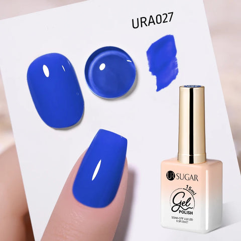 UR SUGAR 15ml Champagne Gold Silver Reflective Glitter Gel Nail Polish