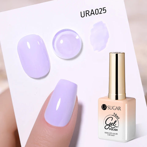 UR SUGAR 15ml Fiber Rubber Base Gel for Nail Repair