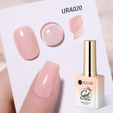 UR SUGAR 15ml Fiber Rubber Base Gel for Nail Repair