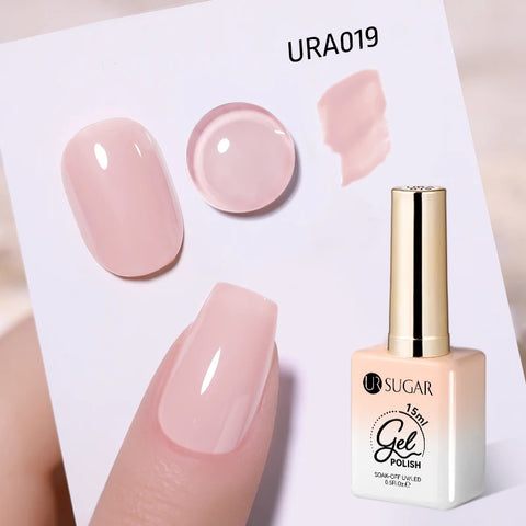 UR SUGAR 15ml Fiber Rubber Base Gel for Nail Repair