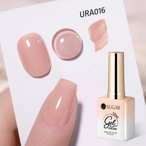 UR SUGAR 15ml Fiber Rubber Base Gel for Nail Repair