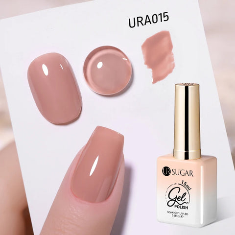 UR SUGAR 15ml Fiber Rubber Base Gel for Nail Repair