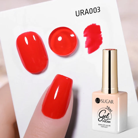 UR SUGAR 15ml Champagne Gold Silver Reflective Glitter Gel Nail Polish