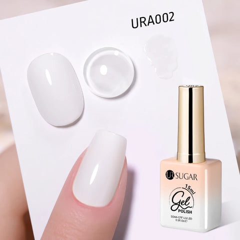 UR SUGAR 15ml Fiber Rubber Base Gel for Nail Repair