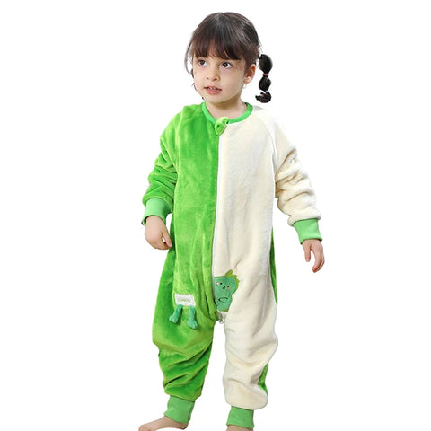 MICHLEY Cartoon Flannel Baby Sleeping Bag Sack