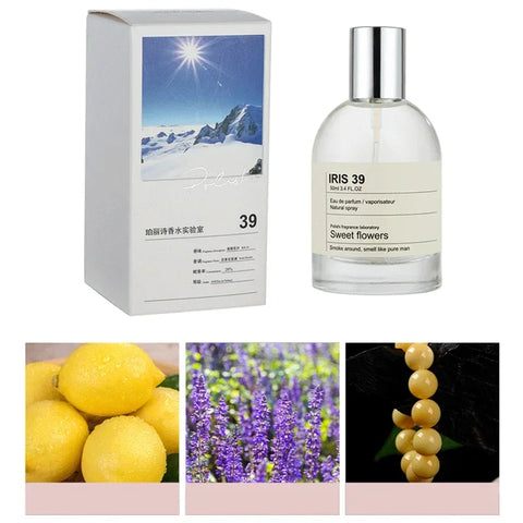 Laboratory Unisex Perfume - Fresh Natural Floral Fruity Fragrance with Black Tea and Sandalwood