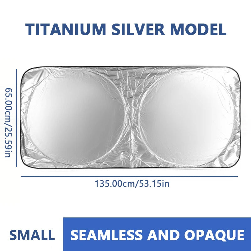 SEAMETAL Car Windshield Sun Shade Cover