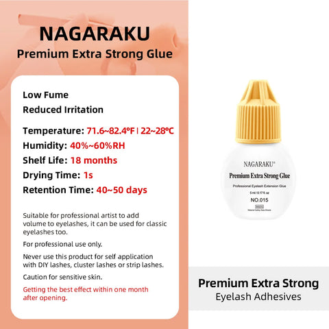 NAGARAKU Differente Glue for Lashes - Low Fume Eyelash Adhesive