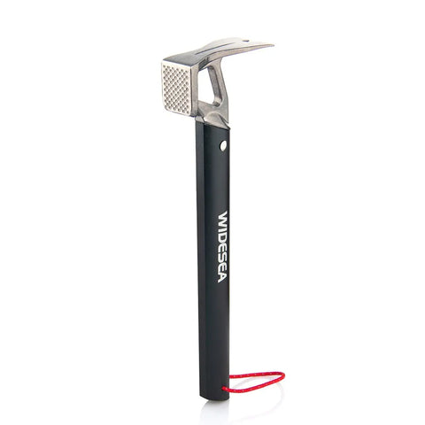 Widesea Camping Hammer - Stainless Steel Copper Outdoor Tent Peg Stake Mallet with Stake Puller