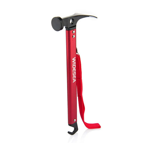 Widesea Camping Hammer - Stainless Steel Copper Outdoor Tent Peg Stake Mallet with Stake Puller
