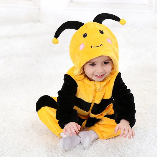 Halloween Bee Newborn Baby Bodysuit