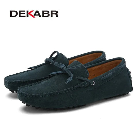 DEKABR Lässige Herrenschuhe aus echtem Leder 