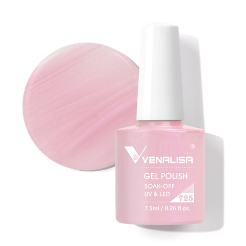 Venalisa HEMA GRATIS Nagelgellak Glitter - French Nail Jelly Pink Nude Collectie