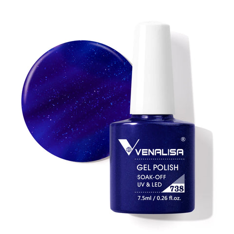 Venalisa HEMA GRATIS Nagelgellak Glitter - French Nail Jelly Pink Nude Collectie