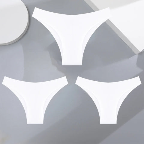 3 stuks ultradunne naadloze zijden onderkleding voor vrouwen