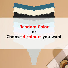 FINETOO 4Pcs Ultra Soft Seamless Underwear