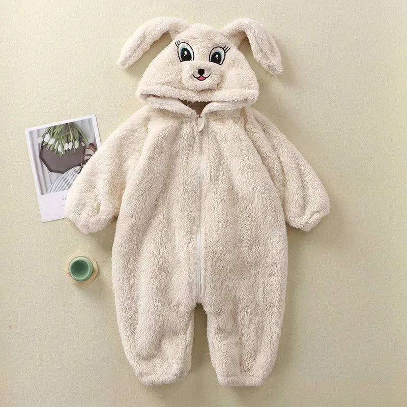 Cute Cartoon Newborn Baby Jumpsuits