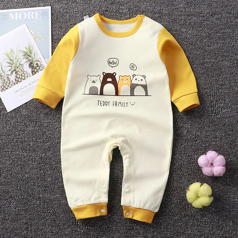 Cotton Baby Rompers - Newborn Bodysuit