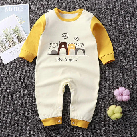Cotton Baby Rompers - Newborn Bodysuit