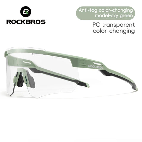 ROCKBROS Fietsbril - Veelzijdige UV400 gepolariseerde sportbril voor MTB, racefietsen, autorijden en golfen