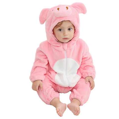 MICHLEY Carnival Capybara Baby Rompers