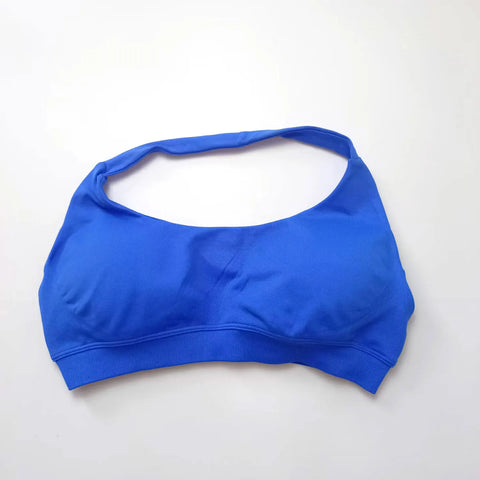 NCLAGEN Impact Sports Bra for Women - High Support Halter Top for Gym and Yoga