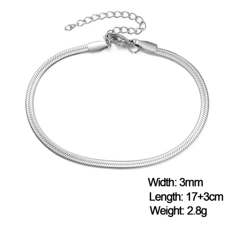 Skyrim Stainless Steel Gold Color Bracelet - Trendy Minimalist Jewelry for Women