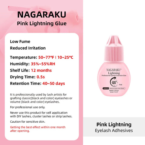 NAGARAKU Differente Glue for Lashes - Low Fume Eyelash Adhesive