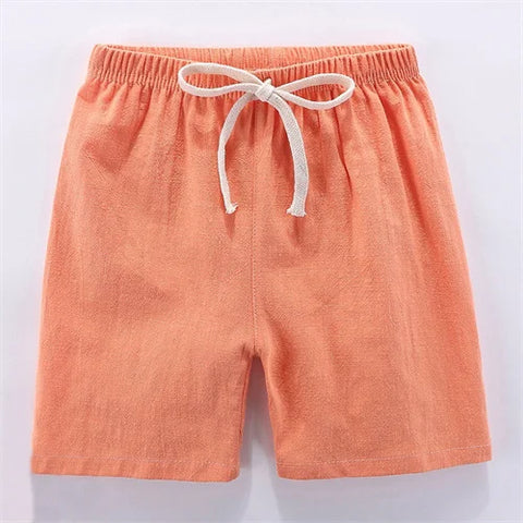 Lightweight Summer Kids Cotton Shorts