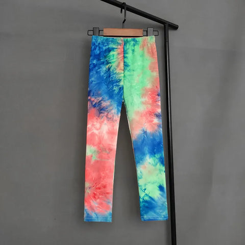 Colorful Fluorescent Leggings for Girls