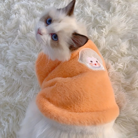 Cozy Winter Apparel for Kittens and Small Dogs - Warm Accessories for Pets