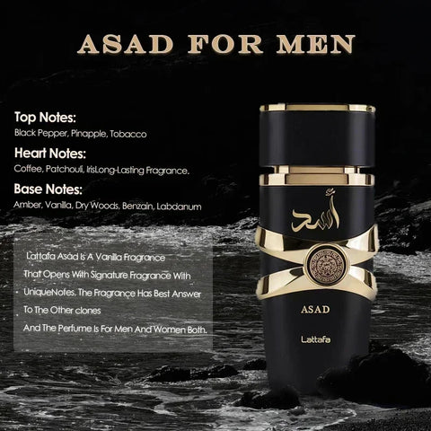 100ml Original Long-lasting Men's and Women's Perfume Gift Set - Yara Moi & Tous Asad