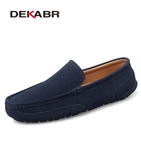 DEKABR Heren Loafers - Instappers van Echt Leer