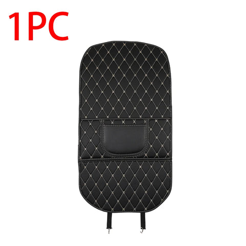 PU Leather Car Seat Back Protector Pads