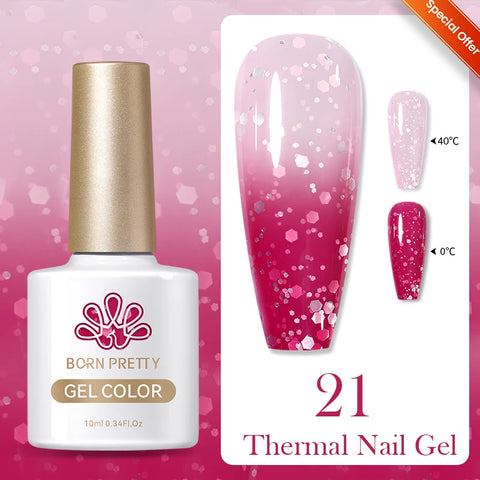 BORN PRETTY 10ML Nail Gel Polish - Semi Permanent Manicure Varnish