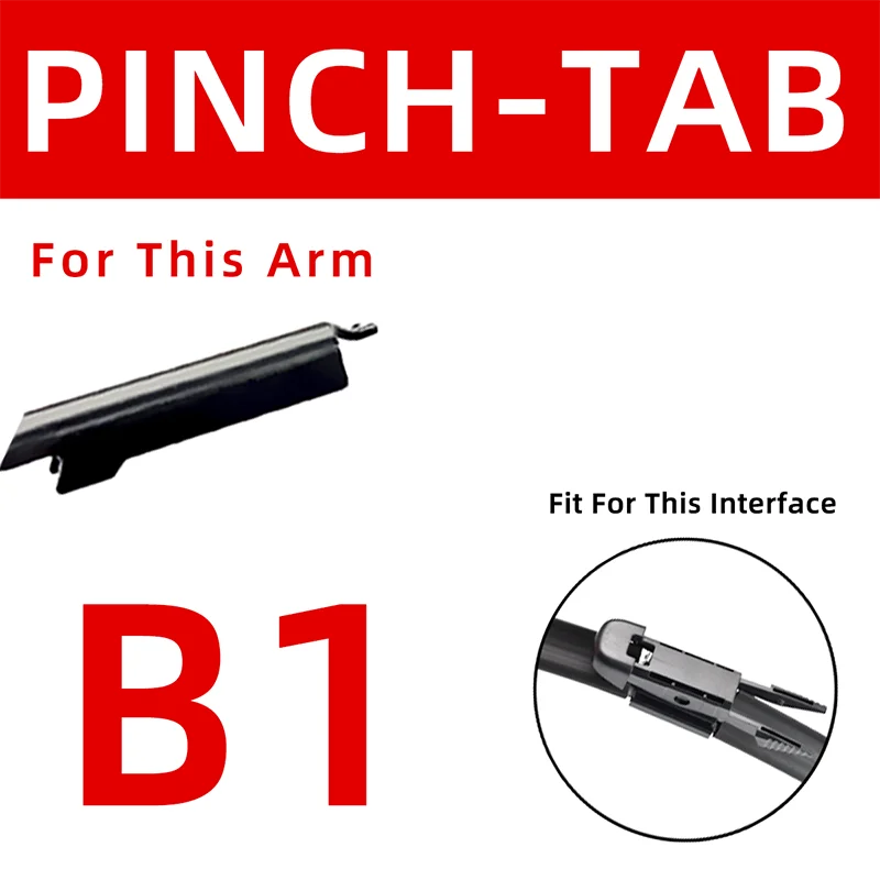 2025 New Style 11 Layers Rubber Car Wipers