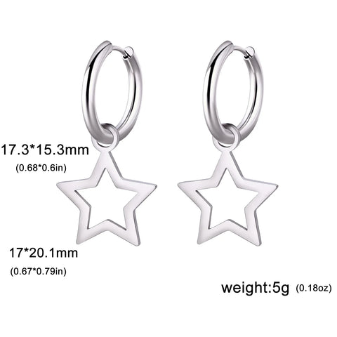 Skyrim Stainless Steel Women's Earrings - Fashion Jewelry Gift