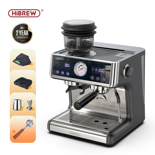 HiBREW Dual Boiler System Barista Pro Coffee Machine