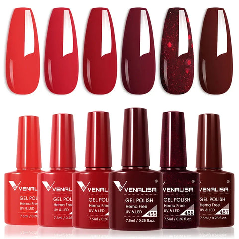 Venalisa VIP5 HEMA FREE Jelly Pink Nude Collection Nail Gel Polish