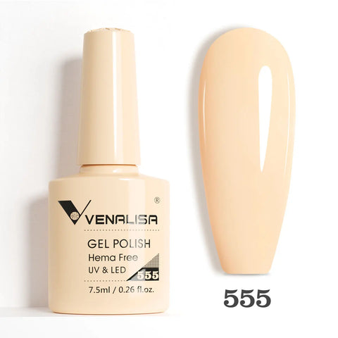 Venalisa HEMA GRATIS Nagelgellak Glitter - French Nail Jelly Pink Nude Collectie