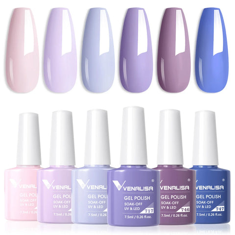 Venalisa VIP5 HEMA FREE Jelly Pink Nude Collection Nail Gel Polish